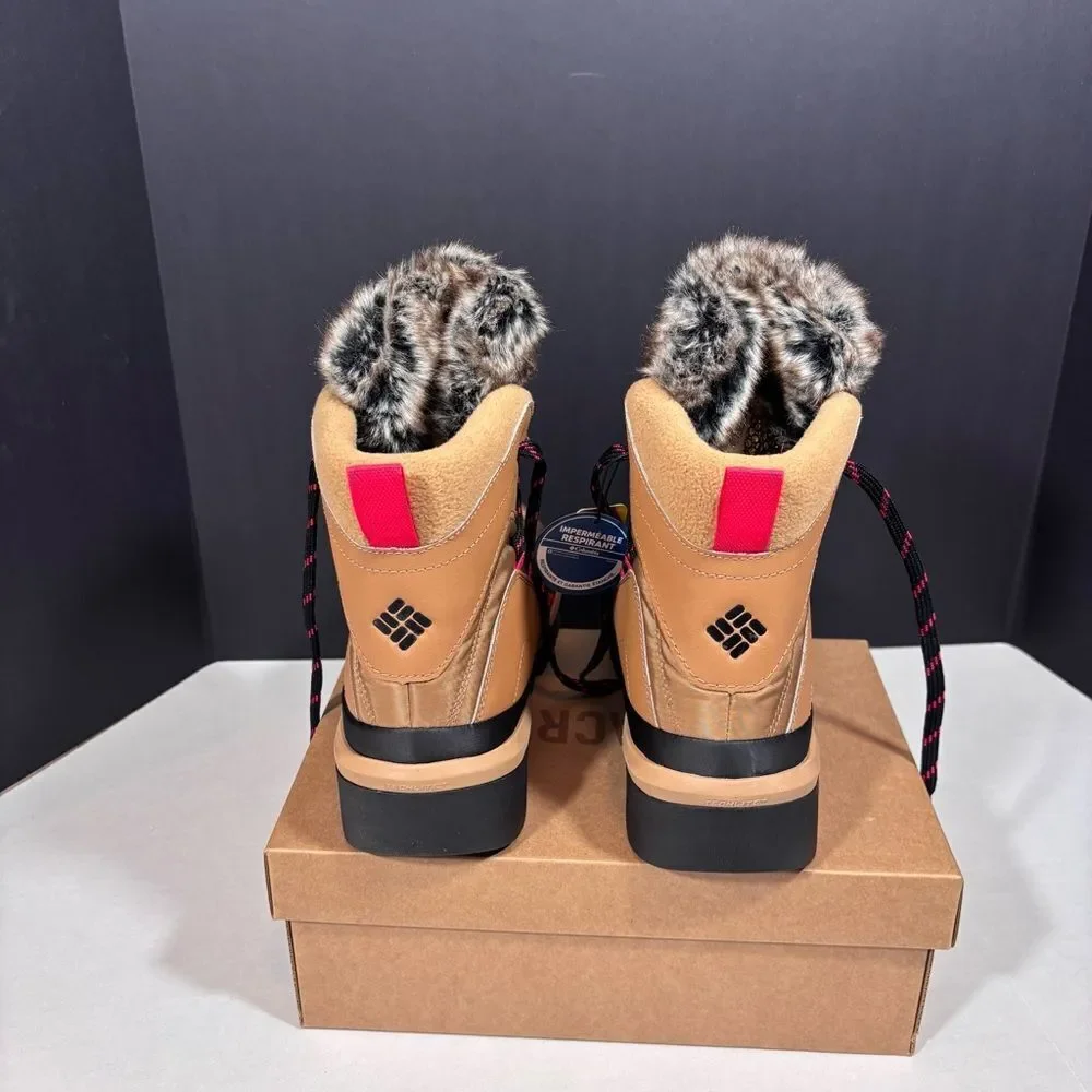Columbia Women's Keetley Shorty Snow Boot NEW Size 11 Elk/Black